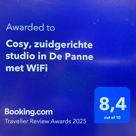 Cosy, Zuidgerichte Studio In De Panne Met Wifi Zewnętrze zdjęcie
