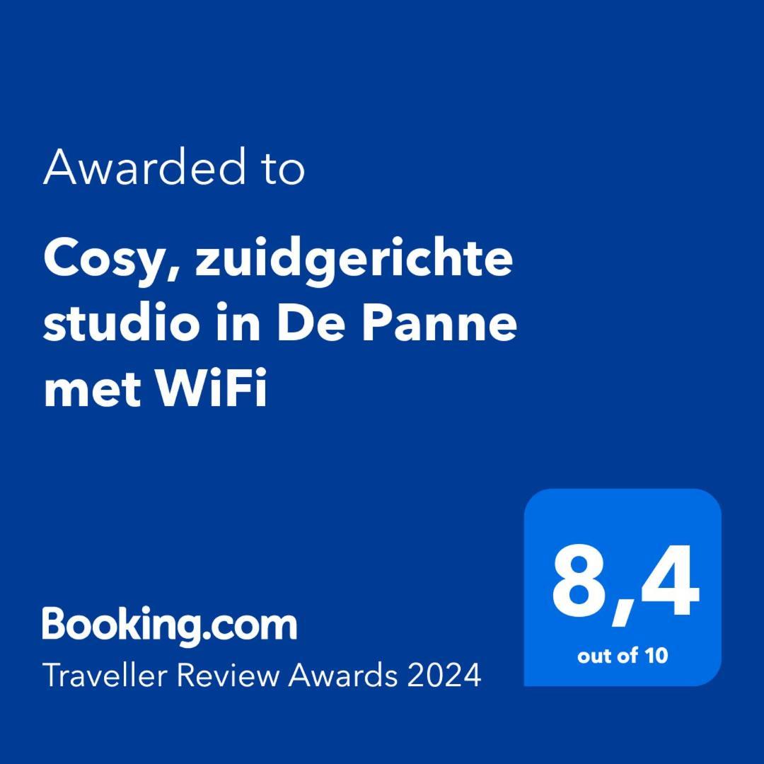 Cosy, Zuidgerichte Studio In De Panne Met Wifi Zewnętrze zdjęcie